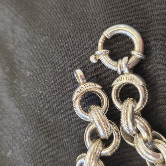 Milor Silver Rollo Bracelet - Picture 2 of 8